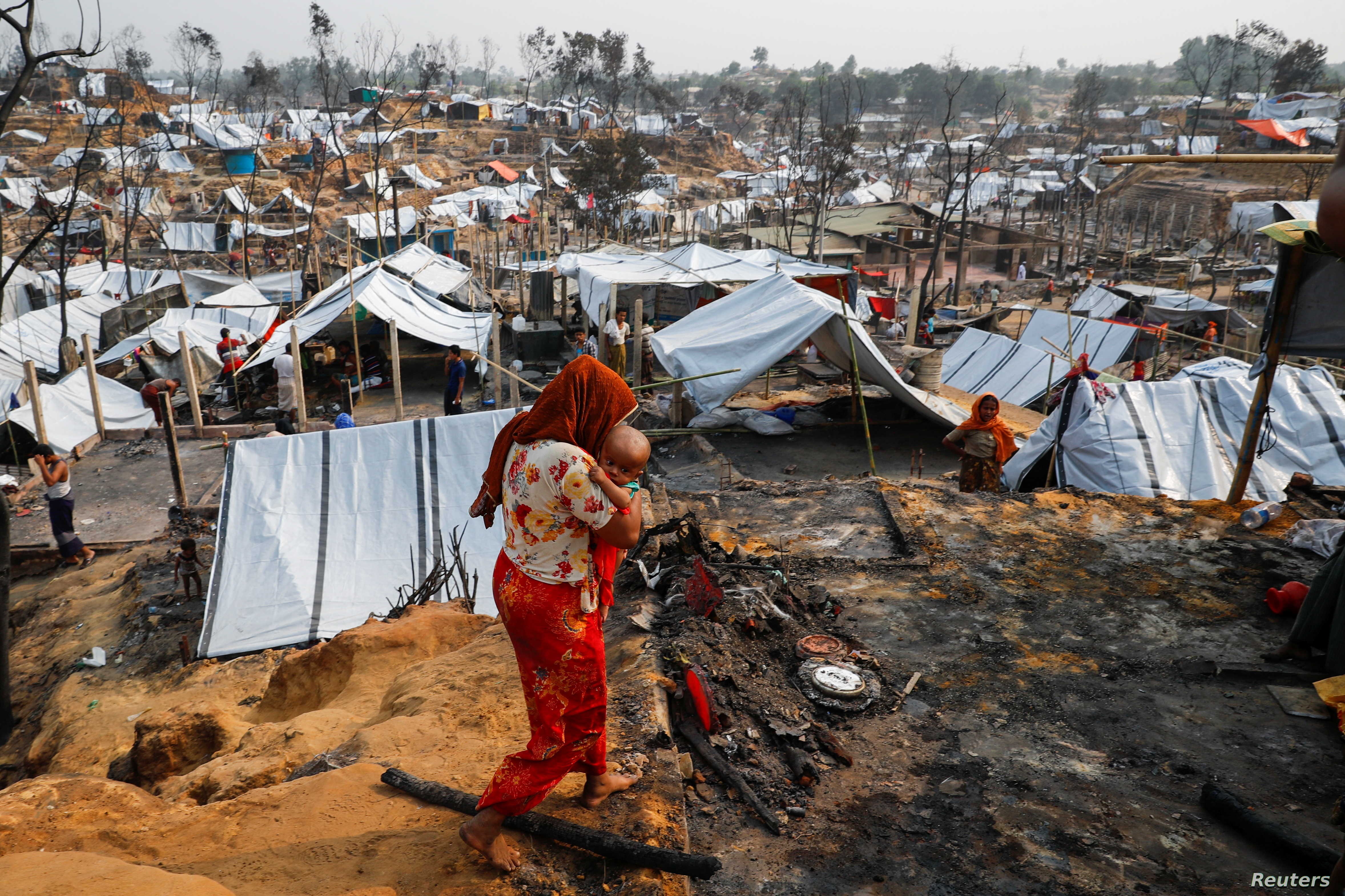 مخيمات الروهينغيا في  بنغلاديش