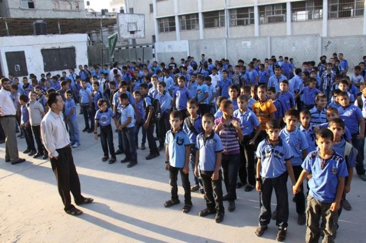 إحدى مدارس فلسطين