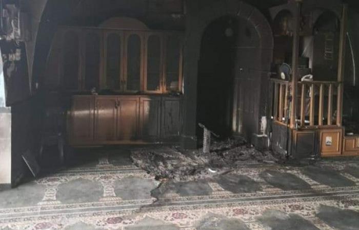 إحراق المسجد ..