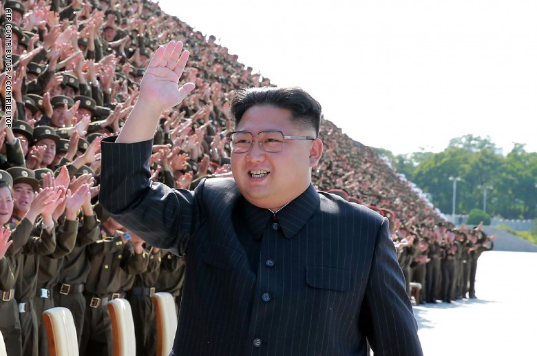 زعيم كوريا الشمالية، كيم جونغ أون،