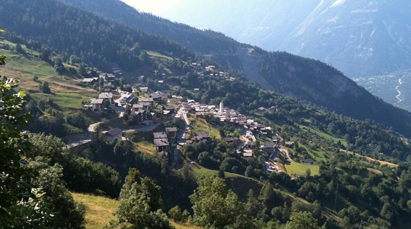 قرية  ألبينن السويسرية