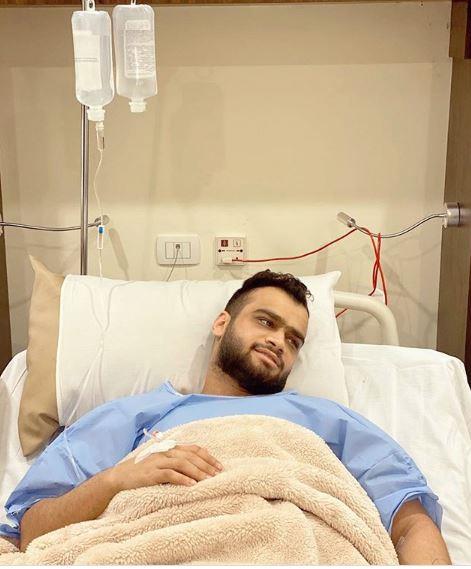 مصطفى حفناوي أثناء الأزمة الصحية