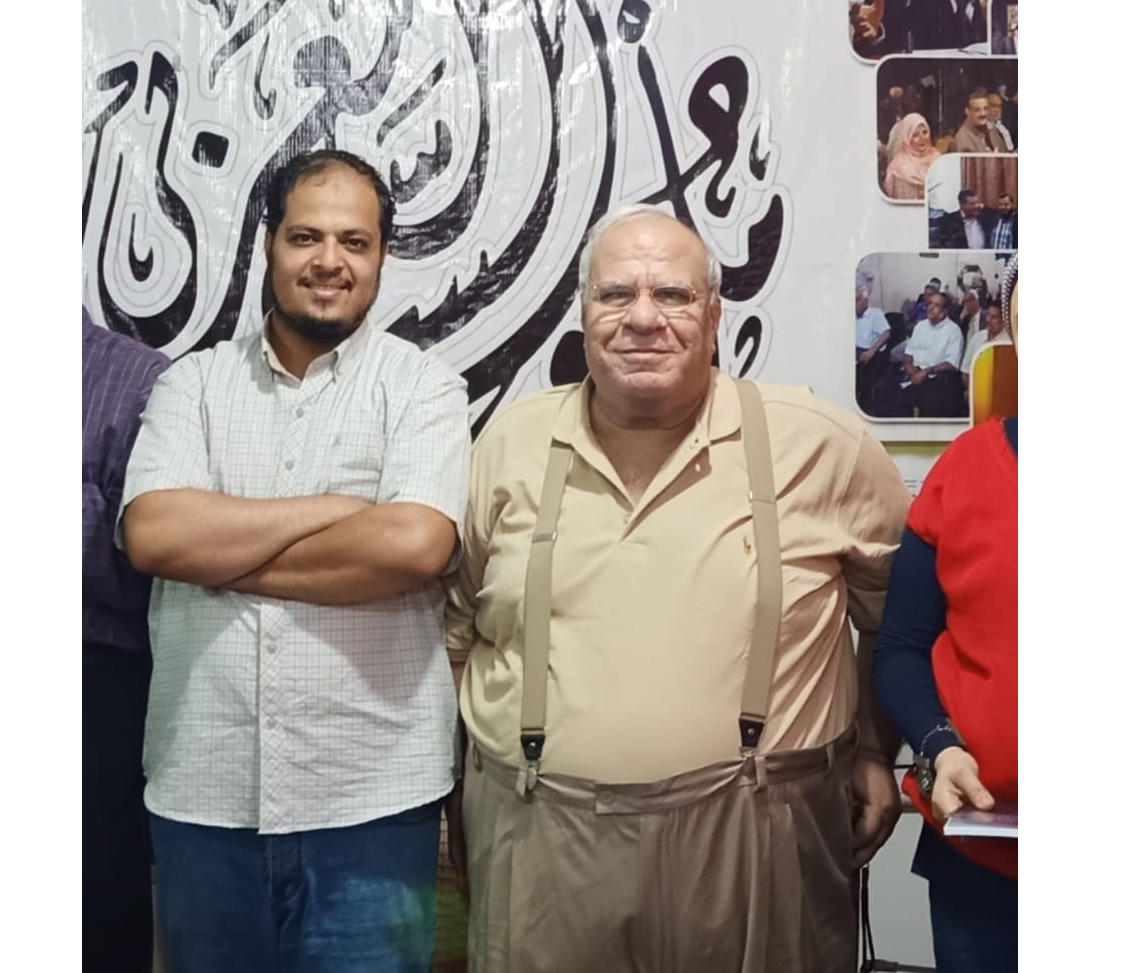 الكاتب الصحفي أحمد عبد الكريم - والزميل أحمد الفولي