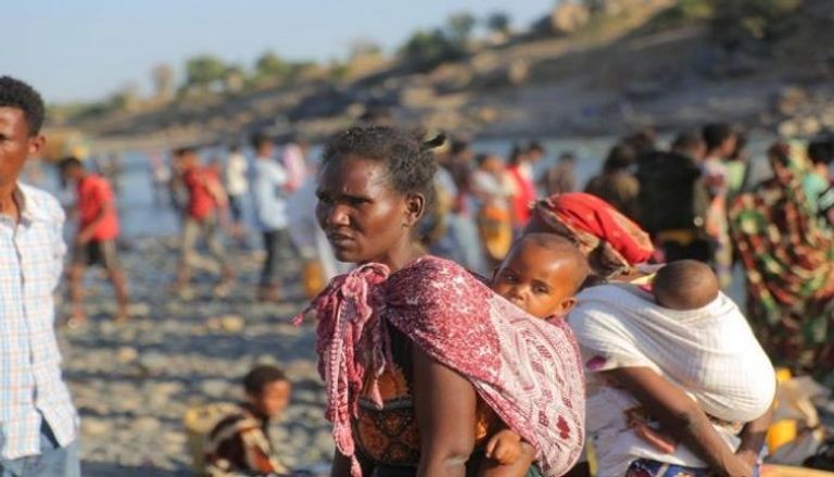 نازحون من إقليم تجراي في إثيوبيا